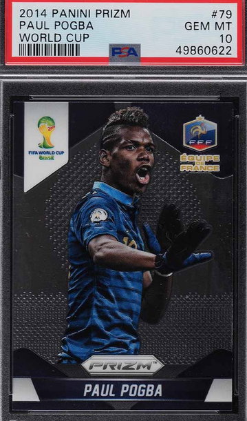 Paul Pogba 2014 Prizm Rookie PSA 10