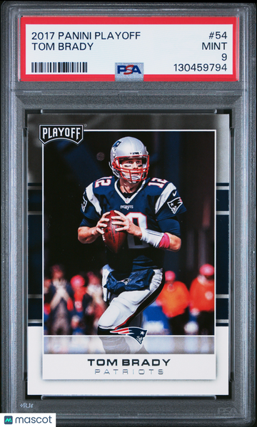 2017 Panini Playoff Tom Brady #54 PSA 9