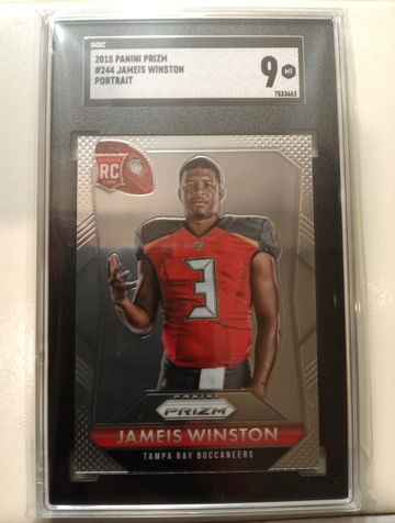 2015 Prizm James Winston Portrait RC SGC 9