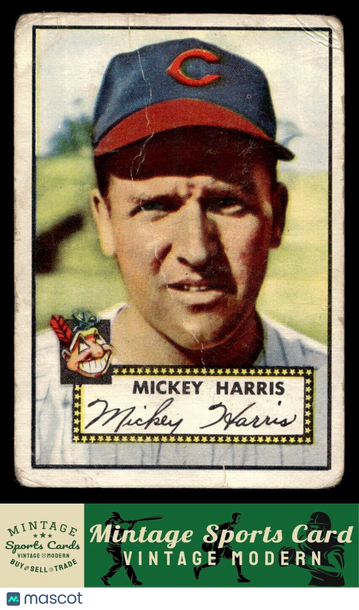 1952 Topps Mickey Harris #207