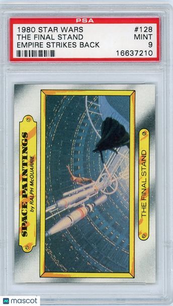 1980 Star Wars Empire Strikes Back The Final Stand #128 PSA 9