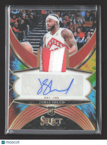 2025 Panini Select Prizm Jamal Shead #RJA-JML Tie-Dye /25 Patch RC