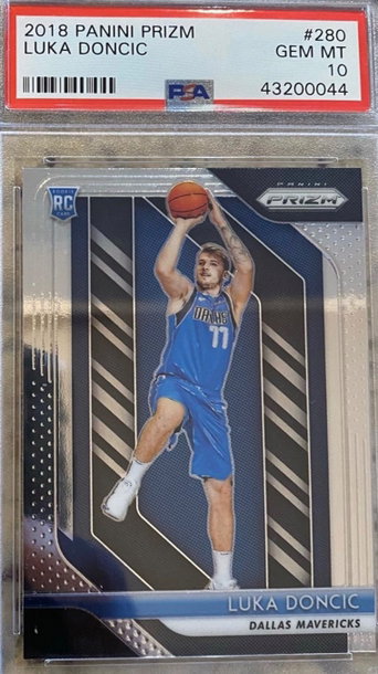 2018 Panini Prizm Luka Doncic Rc! PSA 10!