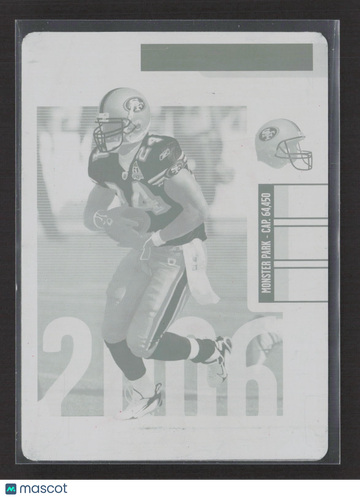 2007 Donruss Playoff Contenders Michael Robinson #200 Magenta Printing Plate /1 Printing Plate