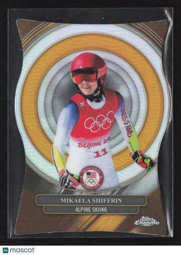 2026 Topps Chrome Mikaela Shiffrin #CR-10