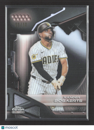 2026 Topps Chrome Black Xander Bogaerts #120 /10