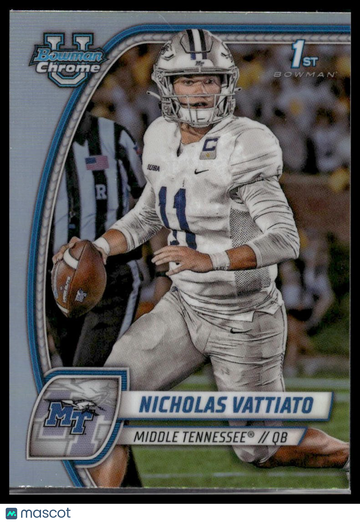 2024 Bowman University Chrome Nicholas Vattiato #138 Refractor