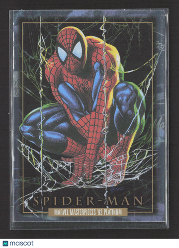 1992 Marvel Masterpieces Platinum Holofoil #87