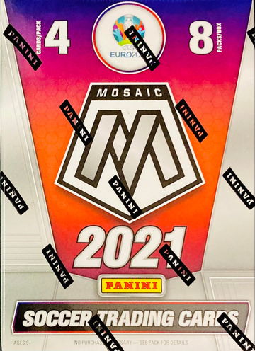 2021 Mosaic Soccer Euro2020 UEFA Blaster Box 32 cards per box 