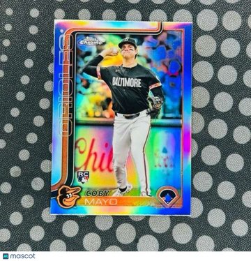 2025 Topps Chrome - Refractors Coby Mayo #120