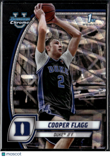 2024 Bowman University Chrome Cooper Flagg #16