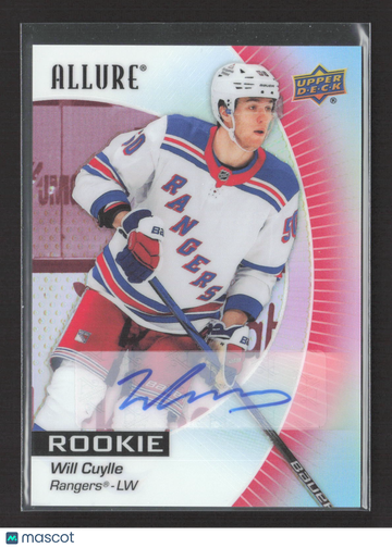 2024 Upper Deck Allure Will Cuylle #101 Red Rainbow Auto