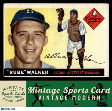 1955 Topps Rube" Walker #108