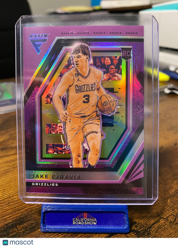 2022-23 Panini Flux Jake LaRavia #242 Supernova Parallel/Variety
