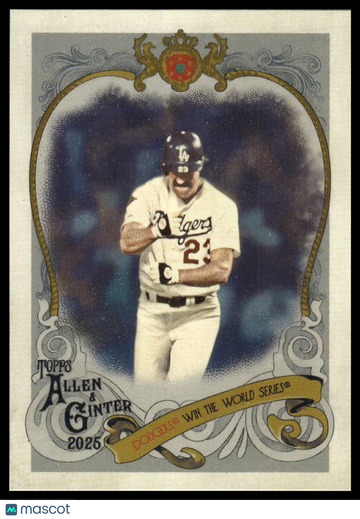 2025 Topps Allen & Ginter Kirk Gibson #SV-27 Sweet Victory