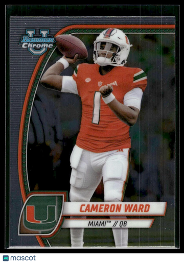 2024 Bowman University Chrome Cameron Ward #38