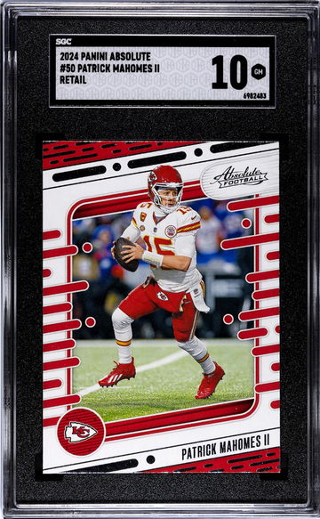2024 Panini Absolute #50 Patrick Mahomes II Retail SGC 10