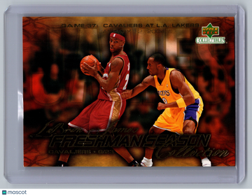 2004 UD Collectibles LeBron James Freshman Season Collection Kobe Bryant LeBron James #38
