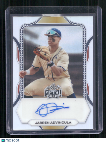 2026 Leaf Metal Draft Jarren Advincula #BA-JA1 AUTOGRAPHED
