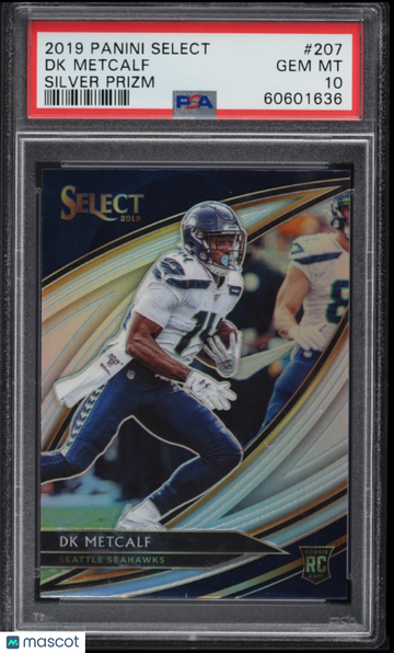2019 Panini Select Dk Metcalf #207 PSA 10