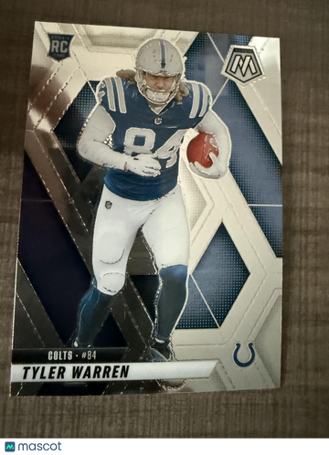 2025 Panini Mosaic Tyler Warren #354 RC