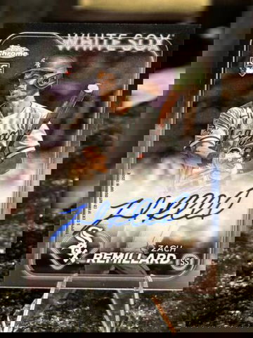 2024 Topps Chrome ZACH REMILLARD RC AUTO Rookie Autograph Chicago White Sox