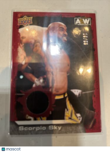 2022 Upper Deck AEW Scorpio Sky #26 Memorabilia