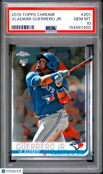 2019 Topps Chrome Vladimir Guerrero Jr. #201 RC PSA 10