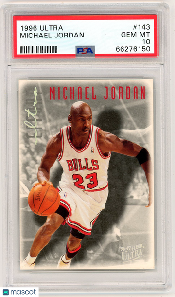 1996 Ultra Michael Jordan #143 PSA 10