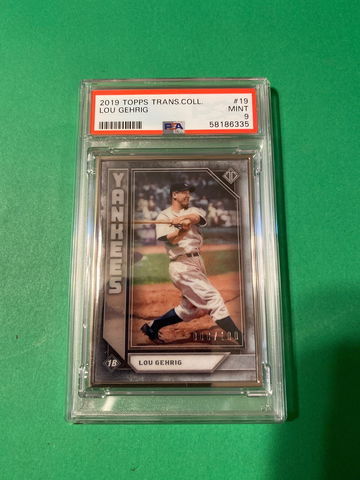 2019 Topps transcendent #19 Lou Gehrig 