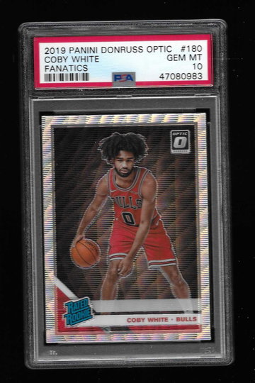 2019 OPTIC FANATICS COBY WHITE 