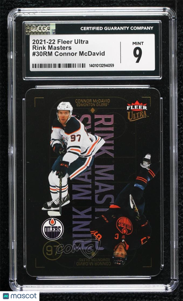 2021-22 Upper Deck Fleer Ultra - Rink Masters Connor McDavid #30 RM [None] Rink Masters CGC 9