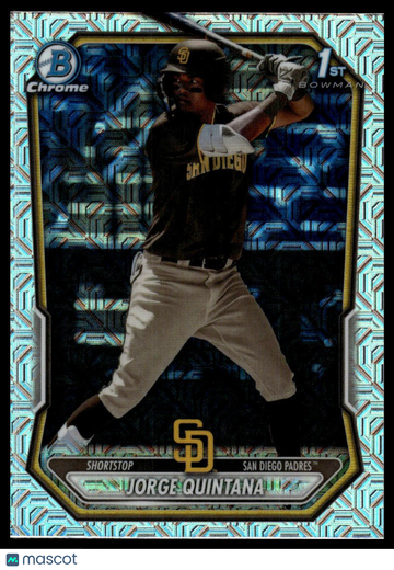 2026 Bowman Jorge Quintana #BCP-93 Chrome Prospects Mega Box Refractor