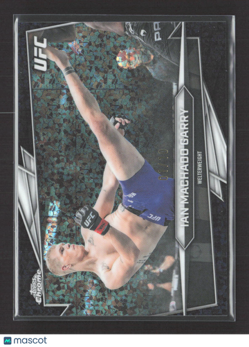 2026 Topps Chrome UFC Ian Machado Garry #93 Black Shimmer 01/10