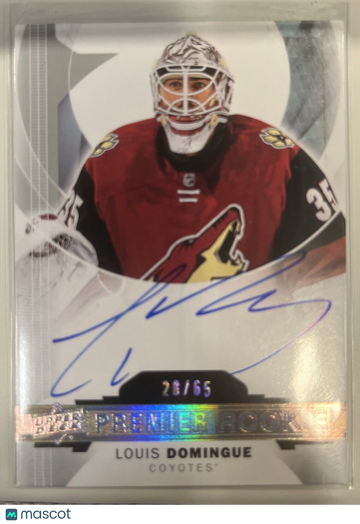 2015-16 Upper Deck Premier - [Base] - Silver Spectrum Louis Domingue #63 Silver Spectrum Rookie