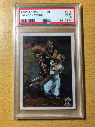 Topps Chrome Dwyane Wade RC