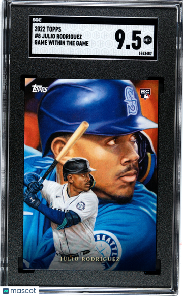 2022 Topps Game Within The Game Julio Rodriguez #8 SGC 9.5