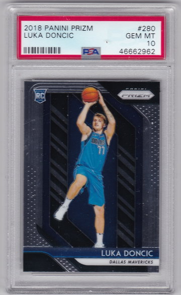 Luka Doncic - 2018 Prizm PSA 10 - Ships from Canada