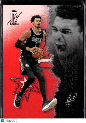2026 Topps Signature Class Victor Wembanyama #55 Red