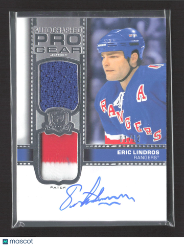 2024 Upper Deck The Cup Autographed Pro Gear Eric Lindros #AP G-EL /12 Patch Memorabilia Jersey