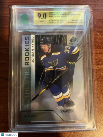 2018-19 SP Game Used Jordan Kyrou Rookie MNT 9