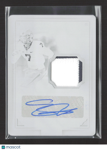 2016 Panini National Treasures Collegiate Eli Harold #37 White Printing Plate Printing Plate Patch