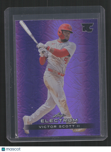 2024 Electrum Baseball VICTOR SCOTT II #83 /49 RC SN,/49