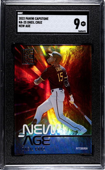 2022 Panini Capstone New Age Oneil Cruz #NA-25 SGC 9