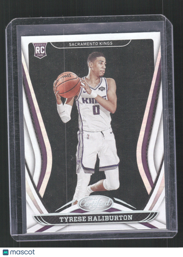 2020-21 Panini Certified Tyrese Haliburton #189 RC