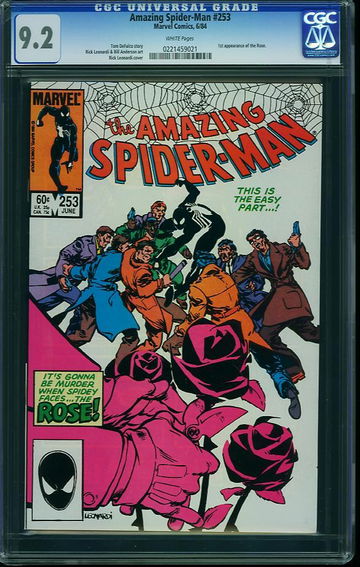 AMAZING SPIDER-MAN #253, CGC 9.2 NM-