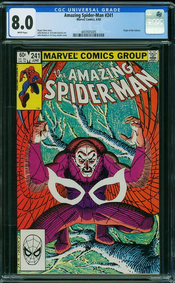 AMAZING SPIDER-MAN #241, CGC 8.0 VF