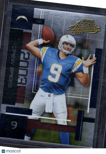 2003 Playoff Absolute Memorabilia Drew Brees #46
