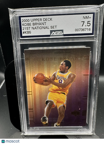 2000 Upper Deck 21st National Set Kobe Bryant #KB5 Los Angeles Lakers NBA Basketball Trading Card