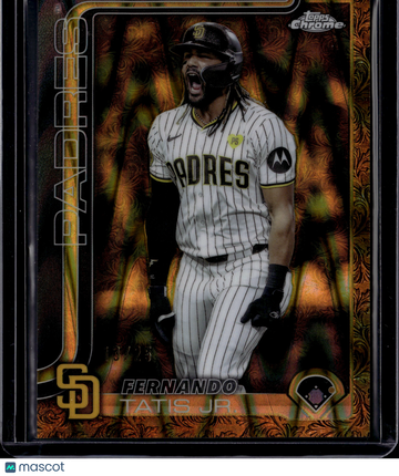 2024 Topps Chrome Gilded Collection Fernando Tatis Jr. #84 Gold Etch /25